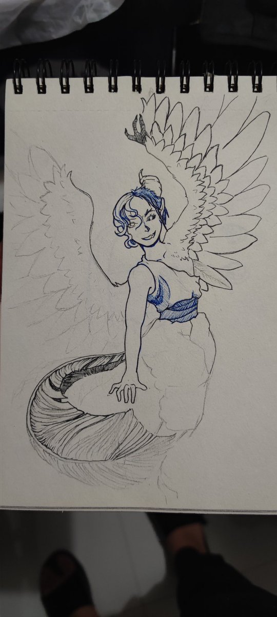 Velial_Reaper's tweet photo. Un rediseño de un oc mío, Boreas. 
Espero dibujar al resto de los hermanos del viento
#OC #halfdemon #animestyle #ultrasoul #animedevil #sketchart #ArtistOnTwitter https://t.co/1hNK3evVXd