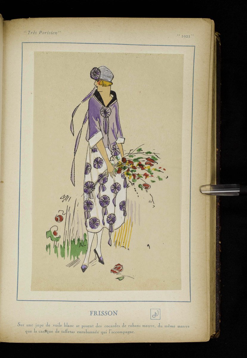 uomcollections's tweet photo. Fashion from 1921, in the magazine Tres Parisien. Elegant ideas for that perfect outfit!
#melbfashionweek
#rarebooks
#fasiondesign https://t.co/RGtDaV7etY