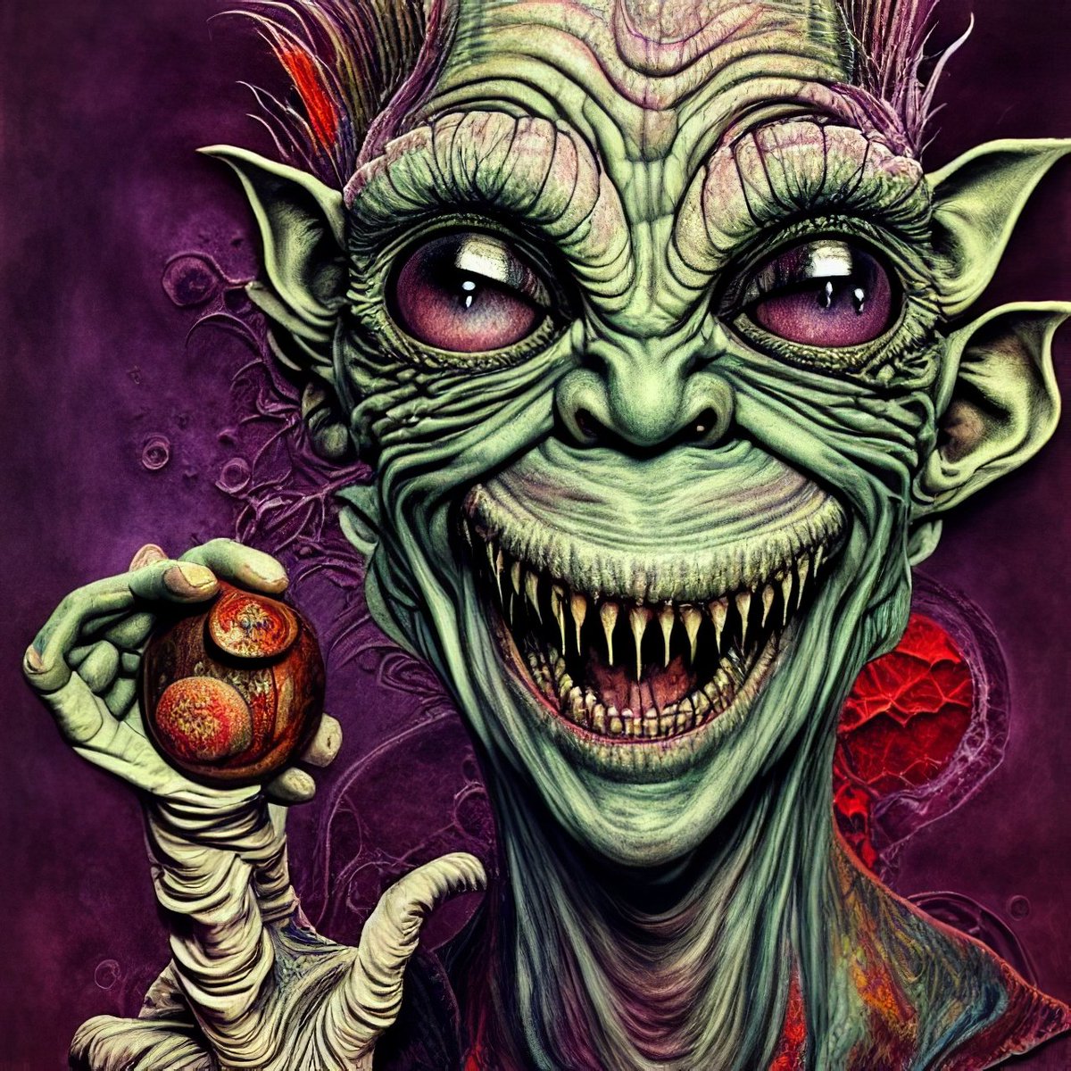 GoblinGrotesque's tweet photo. 🚨Public Mint is Live🚨
Mint👉 https://t.co/u7j0oDTDLJ
You'll get a special prize when you buy a goblin👹
#NFTartists #MINTnft #GoblinTown #Grotesquegoblin #hyperrealstic #tattoo #tatooist #Art #Artist #NFTCommunity #WL #Mintlive #MintingNow https://t.co/2rVj7GBbcb