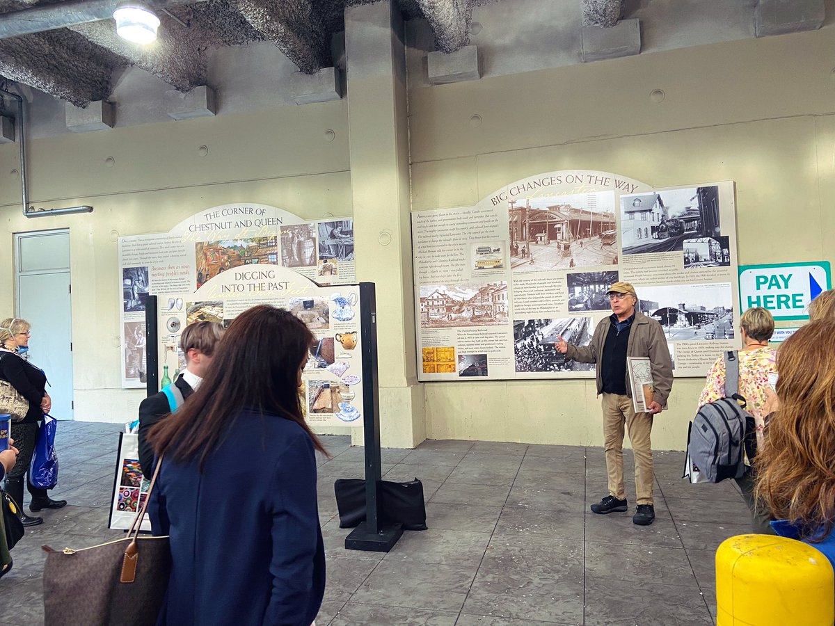 Spent the afternoon touring local sites part of the #UndergroundRailroad w/ <a href="/LanCoHistory/">LancasterHistory</a>’s insightful <a href="/rjharris441792/">Randolph Harris</a> &amp; the @PSMLA1 2022 Fall Conference.
