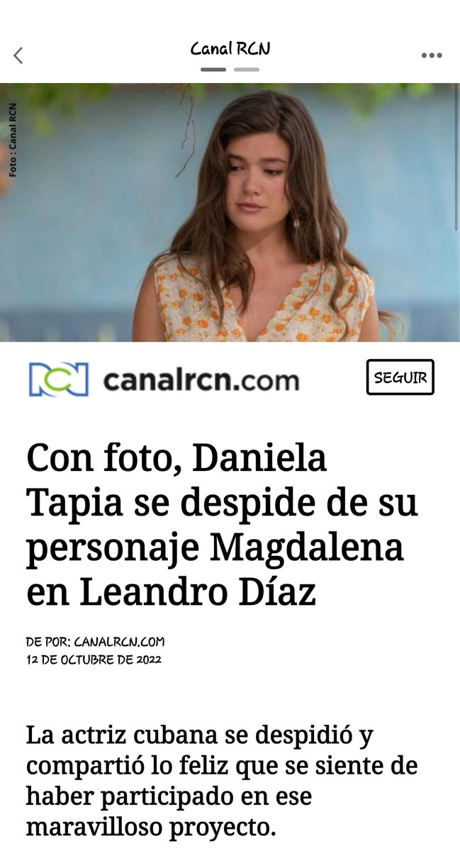 ledoleon's tweet photo. Estoy seguro que solo será por unos meses, seguro la volveremos a ver.... @danielatapia___ #LeandroDiaz https://t.co/9FXocOjGyD