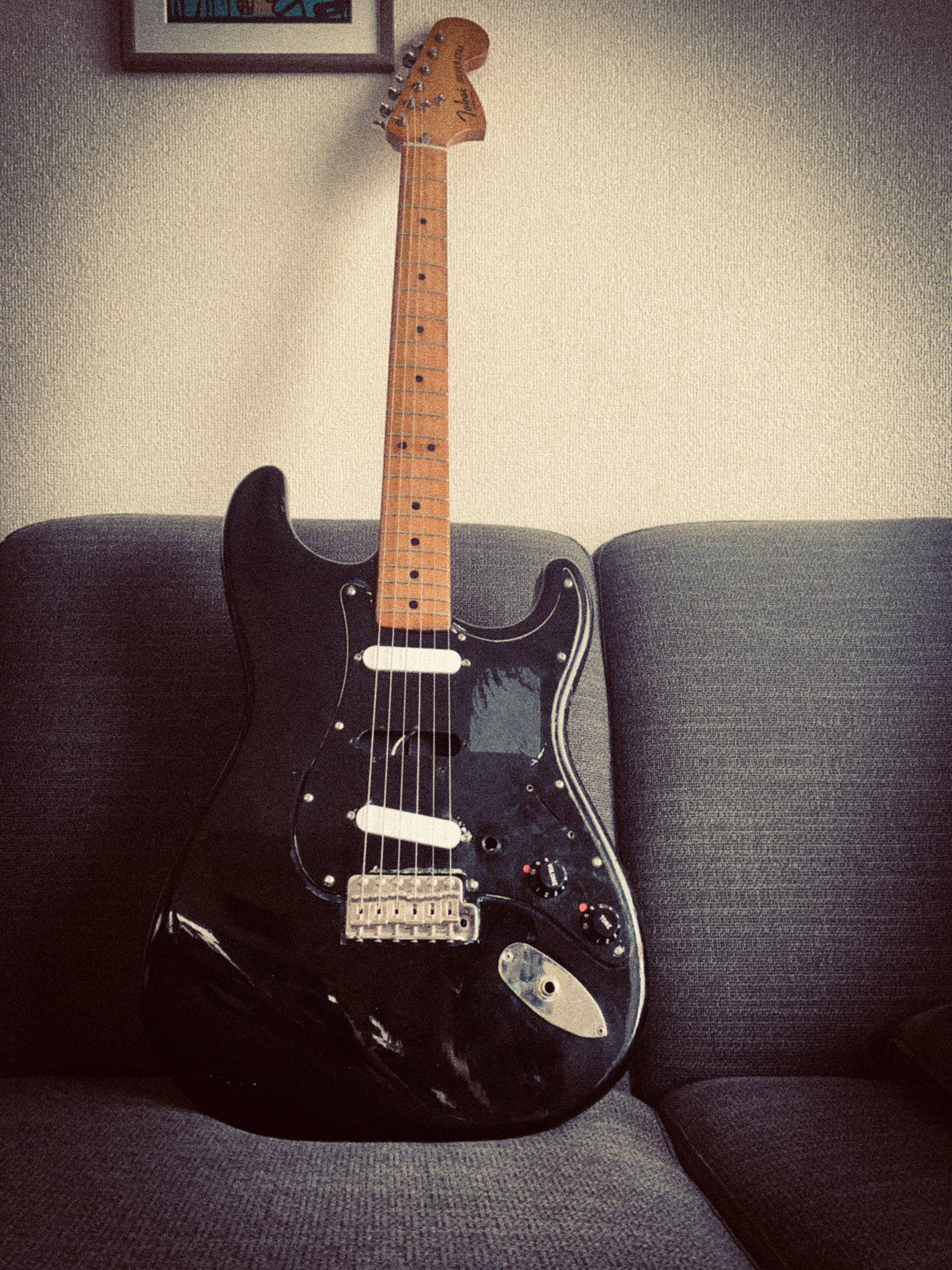 TOKAI Silverstar ストラトモデル塗装剥がれ有り