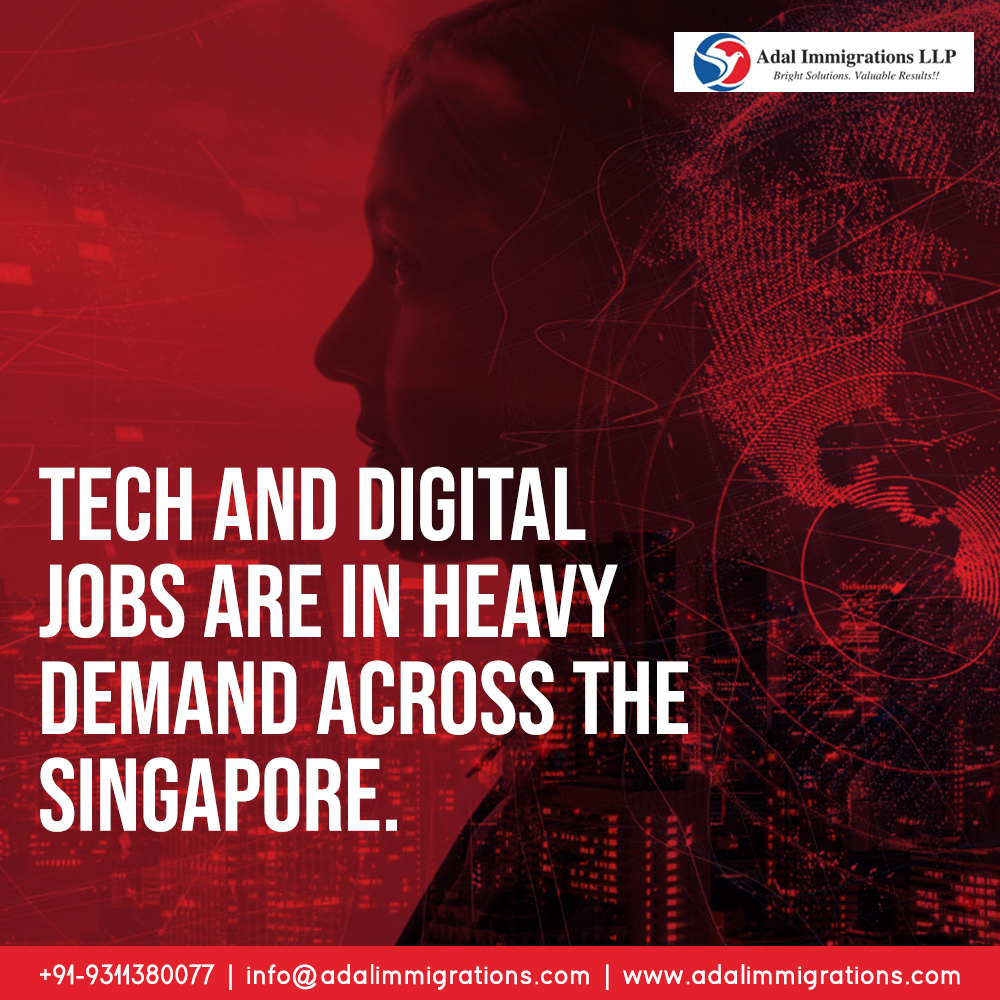 Tech and digital jobs are in heavy demand across the Singapore. Contact us and we will help and guide you.
➜ 📞 - +91- 93113 80077

#singaporejobs #singapore #sgjobs #singaporejobvacancy #jobs #singaporejobsearch #jobsearch #jobsinsingapore #sgjobsearch #jobssg #jobsg #hiring