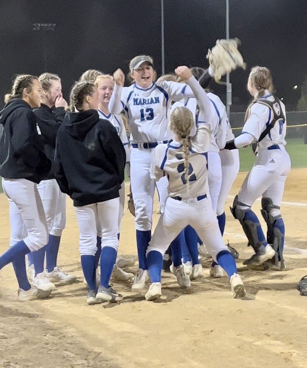 CrusadersSball's tweet photo. WHAT A GAME!!! Marian got the WIN over Gretna 2-1! This team is all heart &amp; grit! @emma_humpal13 💣 @payton_kincaid 2/3 🔥@ReaganDreibelb1 @zoekass10 @megan_tyrcha w/ hits! 💪 @MaddiaG 8 Ks and a hit! 
🛳 🥎HEADING TO THE CHAMPIONSHIP GAME TOMORROW at 2:00pm!!
🔷🥎LET’S GOOO🥎🔷 https://t.co/f17uRNA6RM