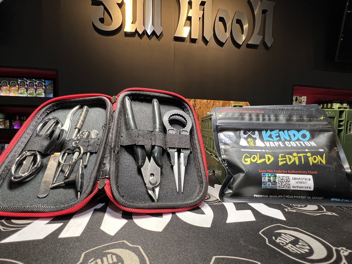 KT_fullmoon's tweet photo. DIY ツール入荷しております❣️
コットンも💭

🗣禁煙 減煙にVAPE❣️

VAPE SHOP フルムーン
大阪府堺市堺区大浜南町2-2-8
https://t.co/G1wQ2gnWeC

#大阪 #vape 
#ベイプショップ
#フルムーン
#ふるむん https://t.co/wlg1FrhJpG