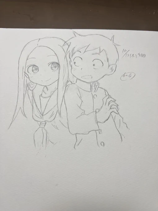 模写で画力あげよう月間
4日目(60分) 
