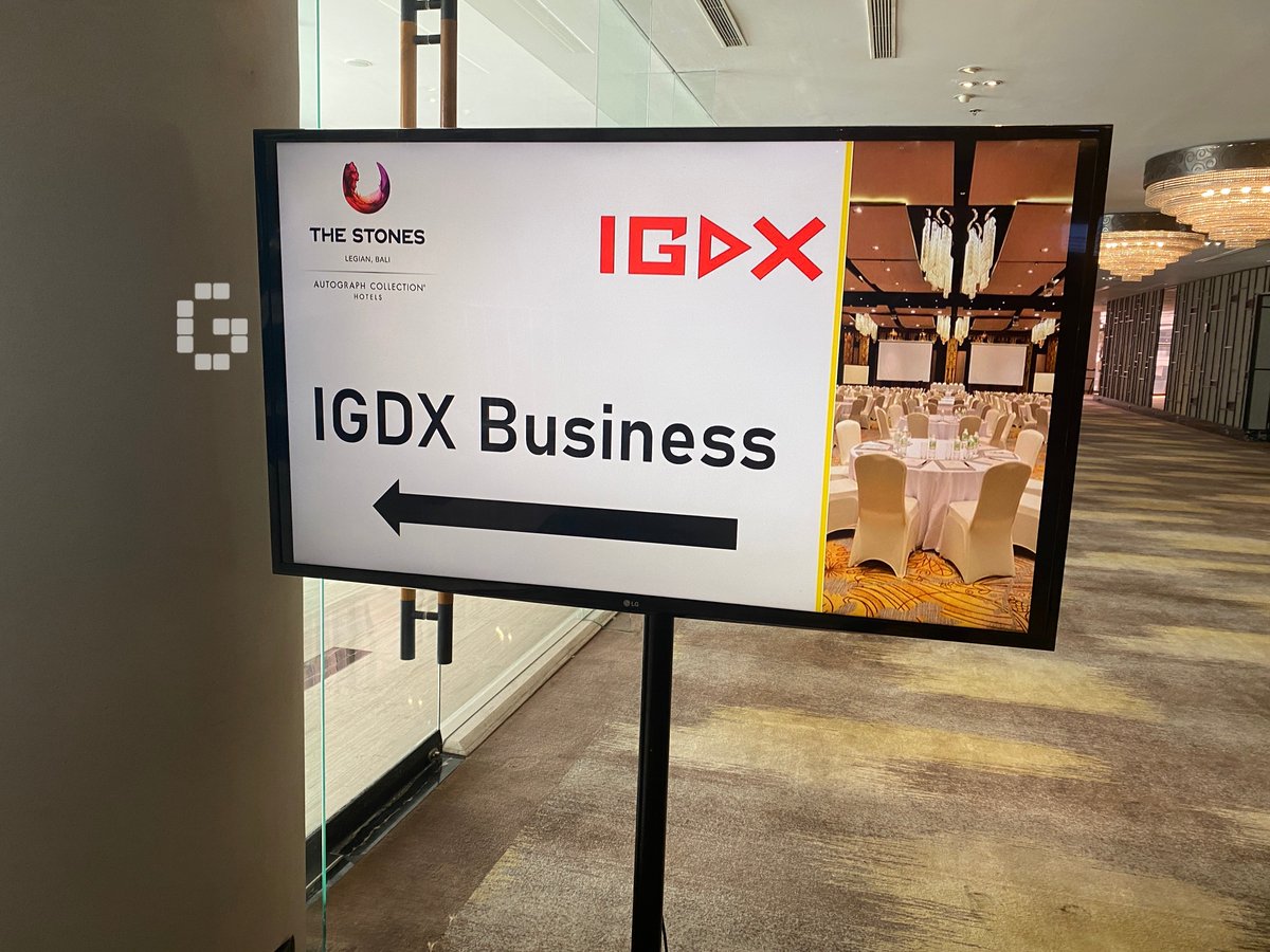 We're currently here at the Indonesia Game Developer Exchange (IGDX) Business Day Conference in Bali, Indonesia! #IGDX #IGDX2022 #Indonesia