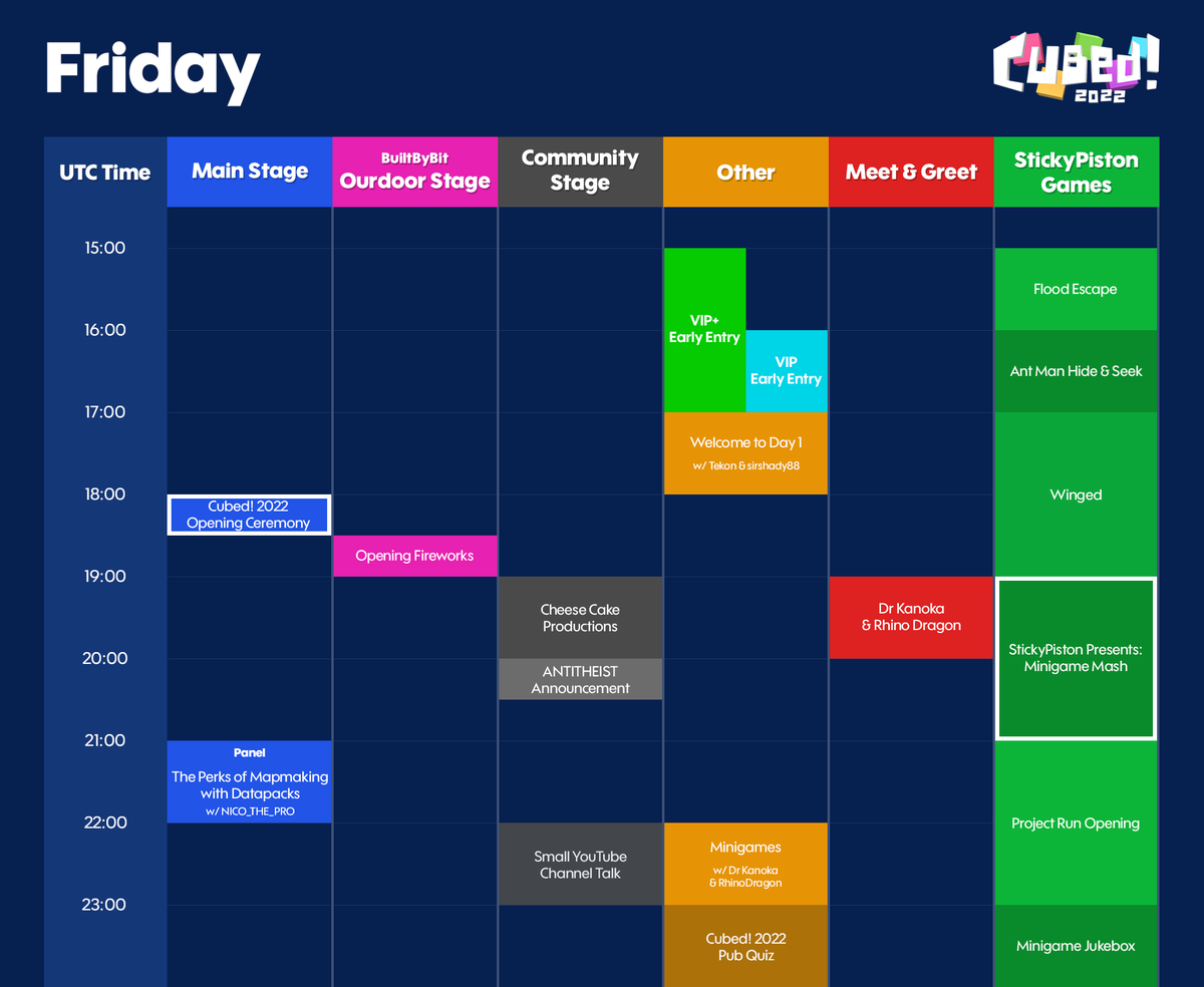 Cubed! - The In-Game Minecraft Convention tweet media