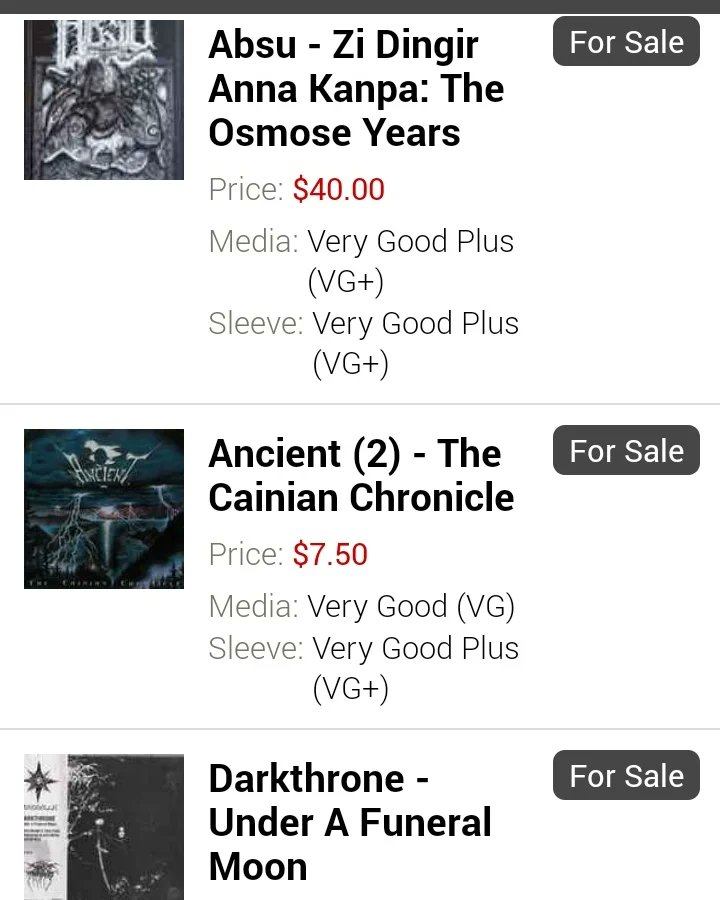 TristusScriptor's tweet photo. Man. Hell, y'all probably think I've become a damn shady salesman. Truth is, I don't even want to. But shit's just gettin too real in my world. Gotta stop collecting. Please consider checking out my Discogs here:

https://t.co/7gsuFr669J https://t.co/TP3ZJRIioG