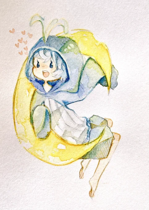 リクエストありがとうございました!楽しかった!!!#絵文字3つもらってキャラデザする 