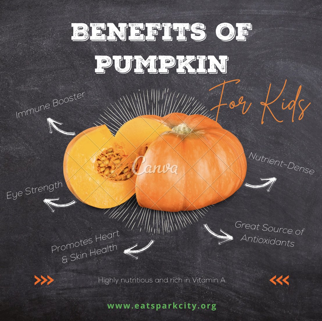 EATSPARKCITY's tweet photo. Did you know pumpkin is good for you? Well, now you do. Puree it fresh, or add some canned into your next soup or chili and reap the health benefits!
#pumpkin #health #whoknew https://t.co/Eye8HatUFw