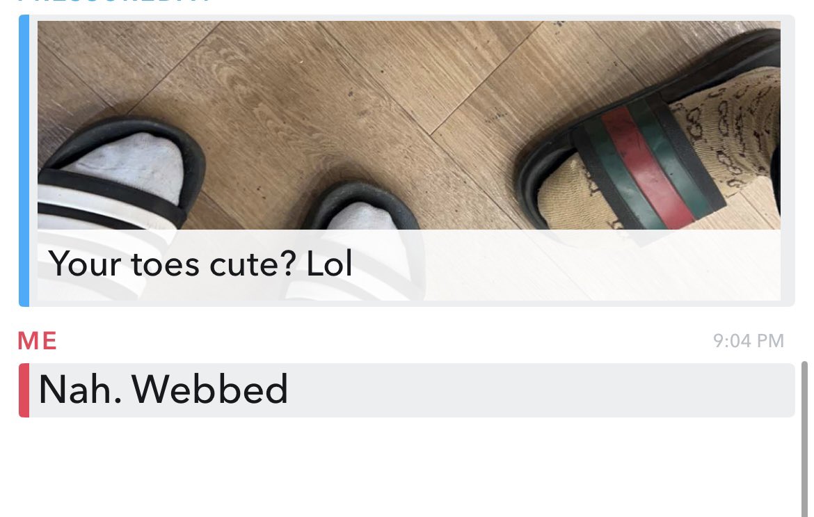 strap_h03's tweet image. Other girls: selling feet pics
Me: