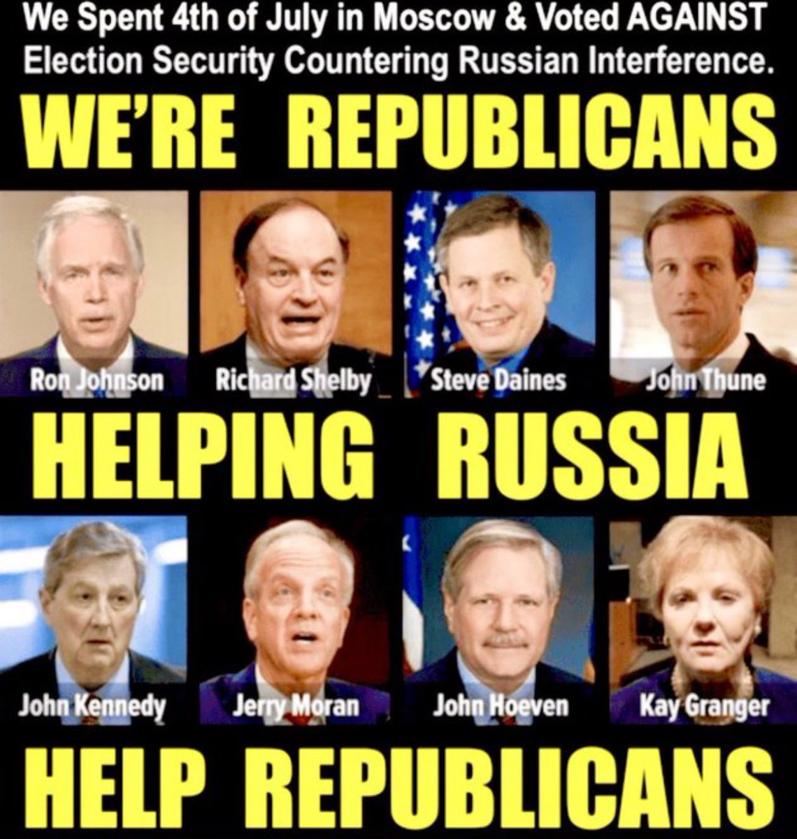 MarilynRautenb1's tweet photo. @Acyn @JohnJHarwood @RonJohnsonWI
#ronjohnsonisaliar
#ronjohnsonisarussianasset
#ronjohnsonisaseditioustraitor
#RepublicansLieAboutEverything
#GOPINDISARRAY https://t.co/n8ArxxmKNl