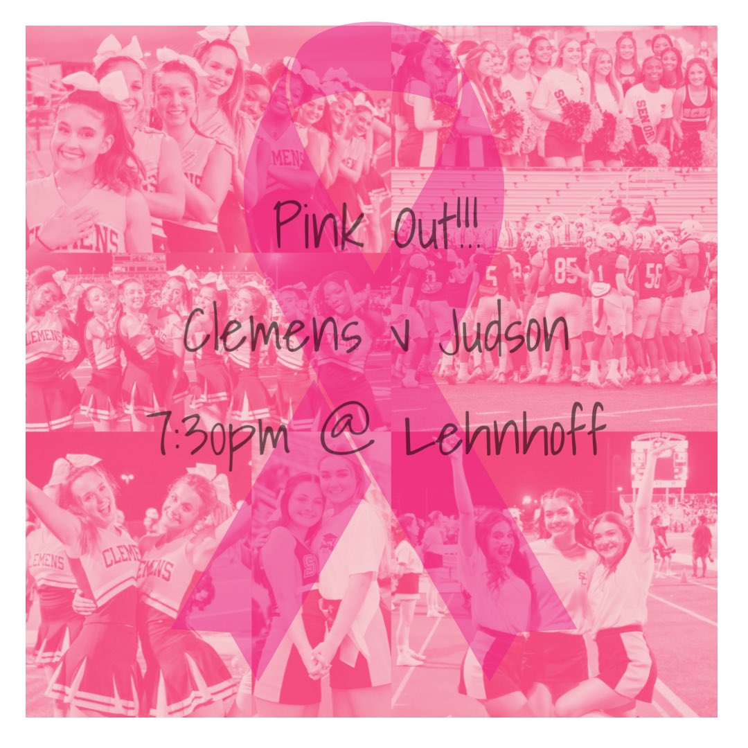 sccheerbooster's tweet photo. 💕 𝒫𝒾𝓃𝓀 𝒪𝓊𝓉💕
Join us tomorrow as we tackle cancer together. No one stands alone. See you tomorrow for pink out day Buff Nation! #gobuffs https://t.co/BR2qYFeykg
