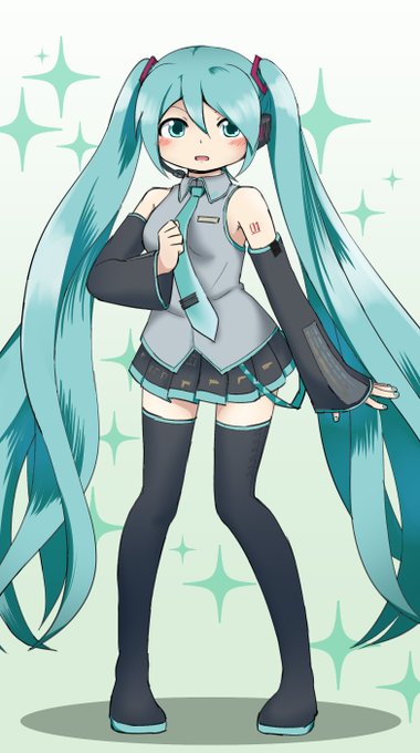 最近は昔のボカロ曲よく聴いてるよミクちゃんの髪モサらせすぎて画面に収まらなかった 