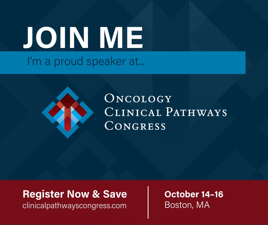 rsm2800's tweet photo. Looking forward to #OCPC2022 in Boston starting 10/14! I'll be speaking about oncology practice, technology, & #CancerLinQ on Sunday - hope to see you there https://t.co/GueIUdZpxf https://t.co/0fhcKHmXwp