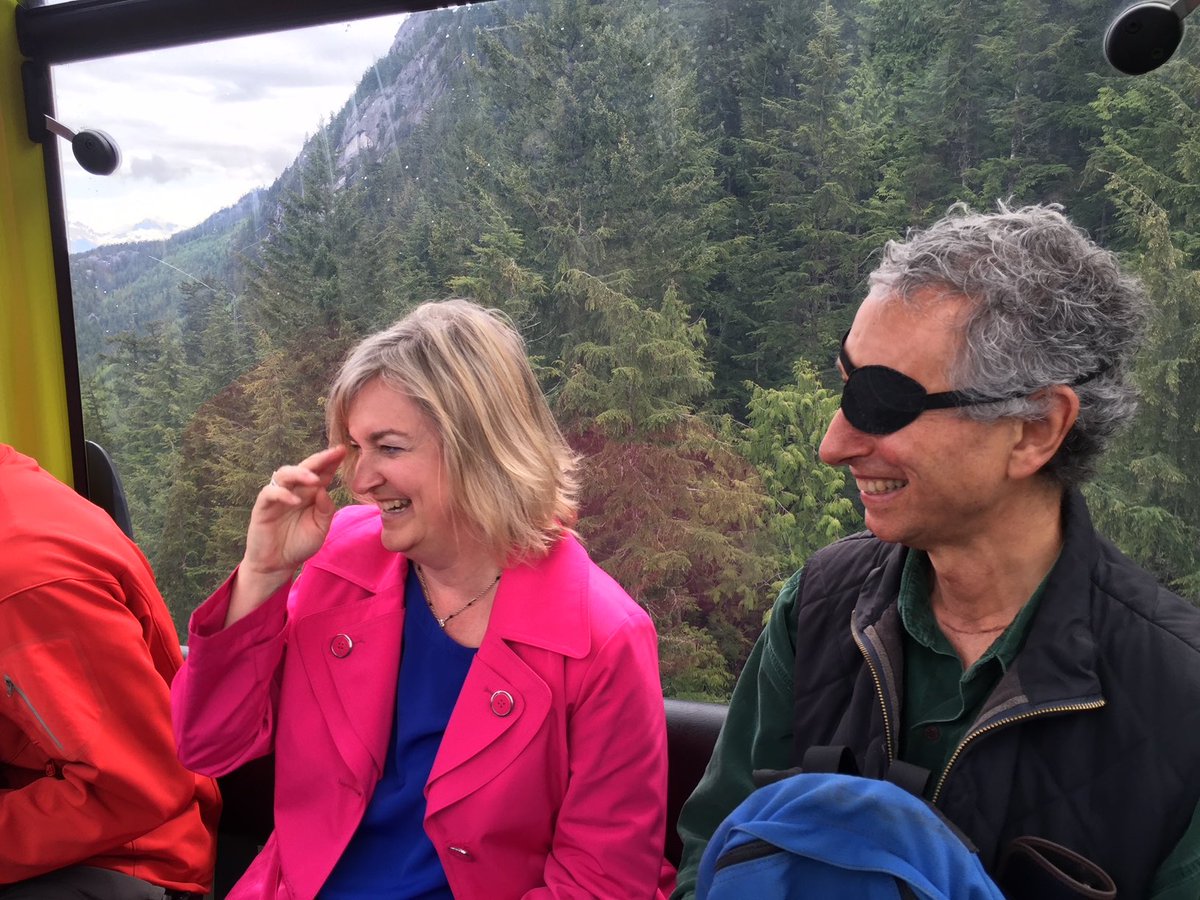 jillcolyer's tweet photo. @ls_gibson @cpeck3 @heather_e_mcg Peter was such a special person. Working with him for 6 years on The Historical Thinking Project was a career and personal highlight. Will miss him terribly but I’m happy that he finally gets to rest. Photos from Sea to Sky Gondola trip with Peter and Susan. https://t.co/UCrRSXladO