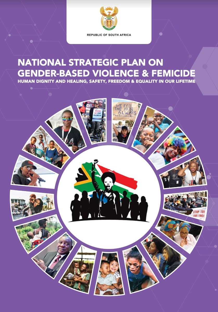 The #OurNSP is a roadmap that culminated from the #24Demands from #TheTotalShutdown. It is a living document with a 10-year implementation plan that must be executed with a multi-sectoral approach. #Road2GBVFSummit2022 #GBVFSummit2022 #endGBVF #FeministFridays #365DaysOfActivism