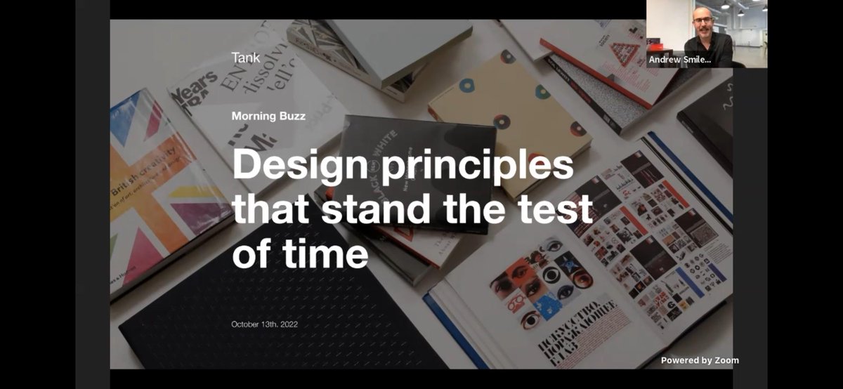 Tank Design (@tank_design) on Twitter photo Many thanks to <a href="/TheOneClub/">The One Club for Creativity</a> and Adam Izen for having us on today’s Morning Buzz session. We had a blast and appreciated the opportunity to share our thoughts on “design principles that stand the test of time.” Check out the recorded session here:
morningbuzz.oneclub.org/videos/episode… Many thanks to <a href="/TheOneClub/">The One Club for Creativity</a> and Adam Izen for having us on today’s Morning Buzz session. We had a blast and appreciated the opportunity to share our thoughts on “design principles that stand the test of time.” Check out the recorded session here:
morningbuzz.oneclub.org/videos/episode…