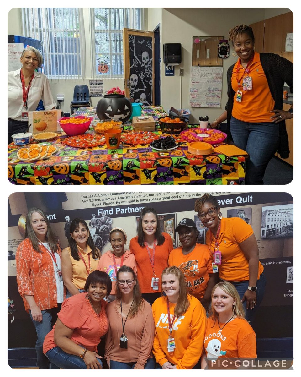 Orange You Glad its Thursday! <a href="/HillsboroughSch/">Hillsborough Schools</a> <a href="/TransformHCPS/">HCPS Transformation Network</a> #EaglesPride