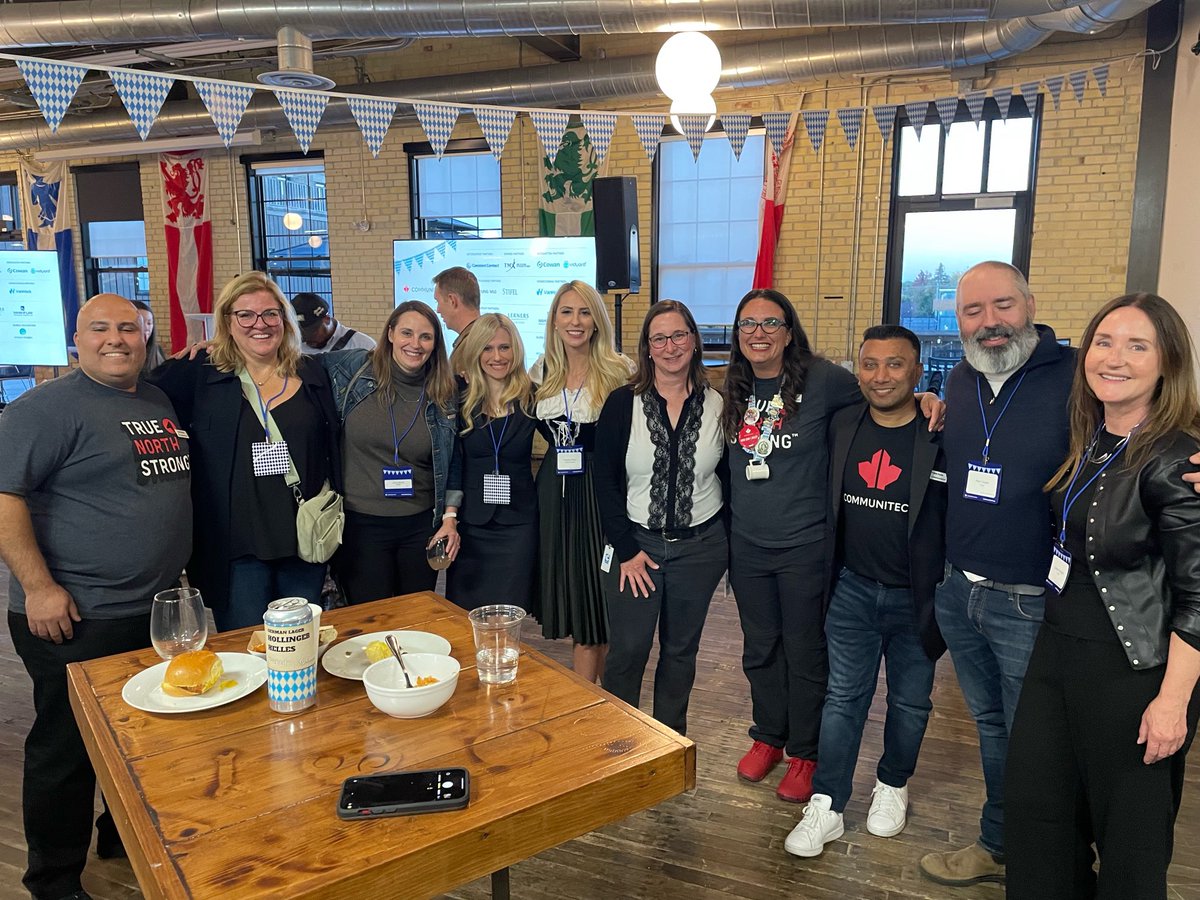 sshorey's tweet photo. Sincere congratulations to our friends and partners at @Communitech for an awesome #Techtoberfest celebration at the Hub! It is amazing to see so many great people from across the country in-person. Love our ScaleUp and Canadian innovation ecosystem and team ❤️ https://t.co/R0hM9HdWpw