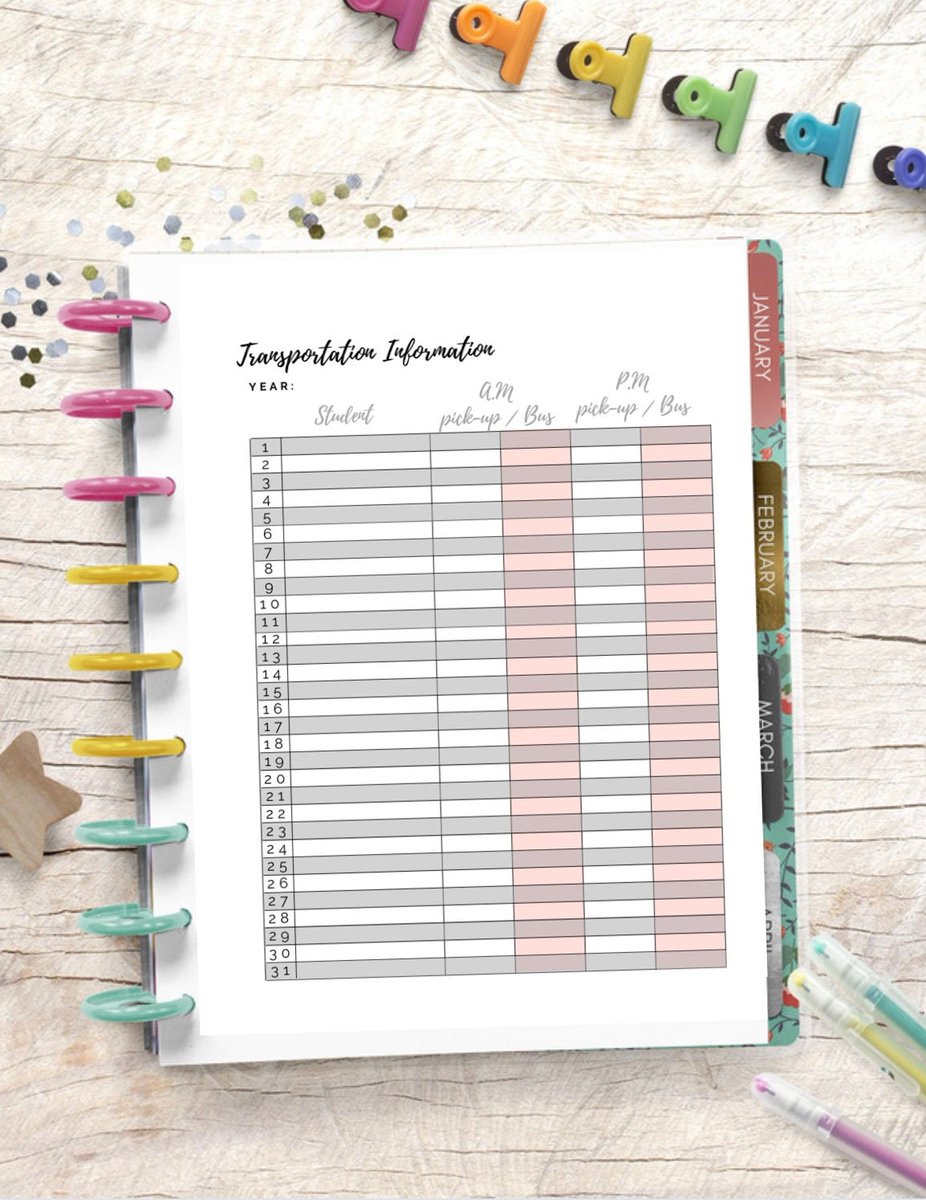 Excited to share my #etsy shop: Teacher planner pages - printable - pdf file etsy.me/3g0Lclr #pink #backtoschool #white #teacherplanner #printablepages #digitaldownload #agenda #digitalplannerbyelg