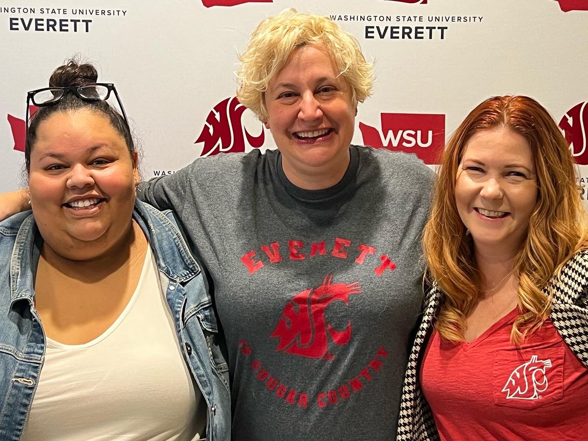 WSUEverett's tweet photo. #ICYMI: Murrow Days recap 

Murrow #EverCougs had fun, busy days last week! @MurrowCollege leadership, students, alumni, and future Murrow Cougs have learned so much from one another. Thank you to those who participated.

#GoCougs https://t.co/9EfvioQCYz