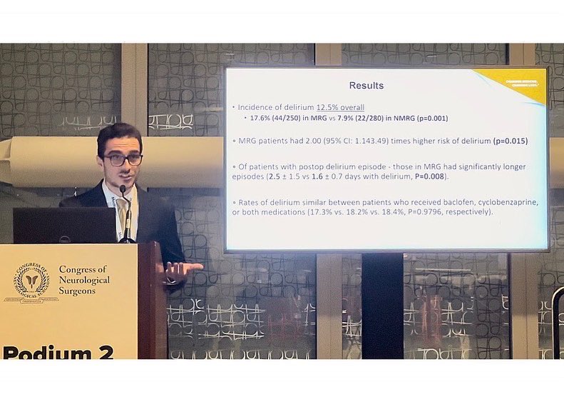 Piscopo13's tweet photo. Iowa Neurosurgery took over San Francisco this weekend ⚫️🧠🟡
•
•
Great experience presenting at #CNS2022 and seeing all of the inspiring people pushing the field forward. Unforgettable experience getting to attend the opening ceremony on the SF Giants field ⚾️ @markcdougherty https://t.co/5FlYaDXr9a