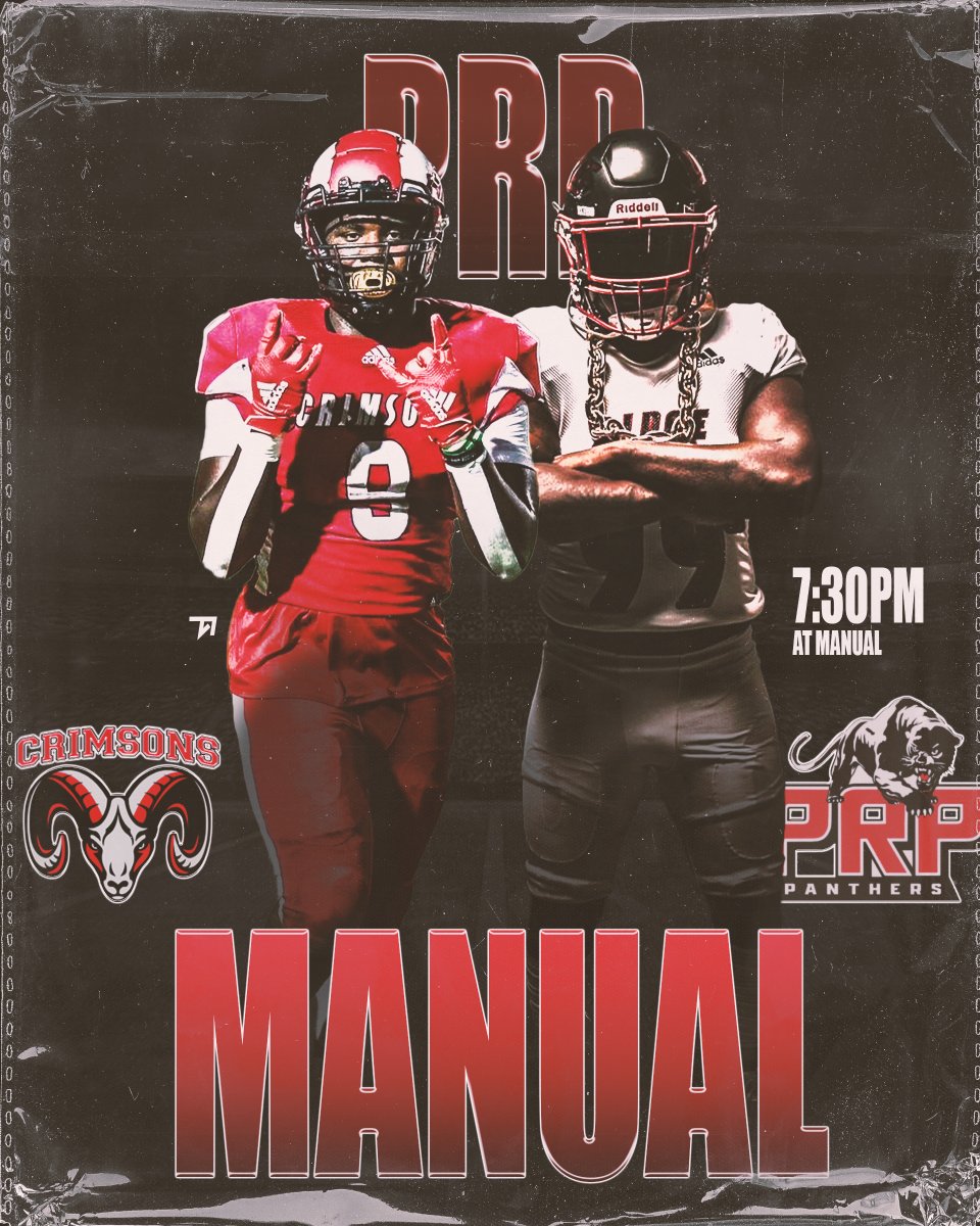 Another week, another huge game. 6-1 Manual takes on 6-2 PRP. Who do you have in this 6A matchup?