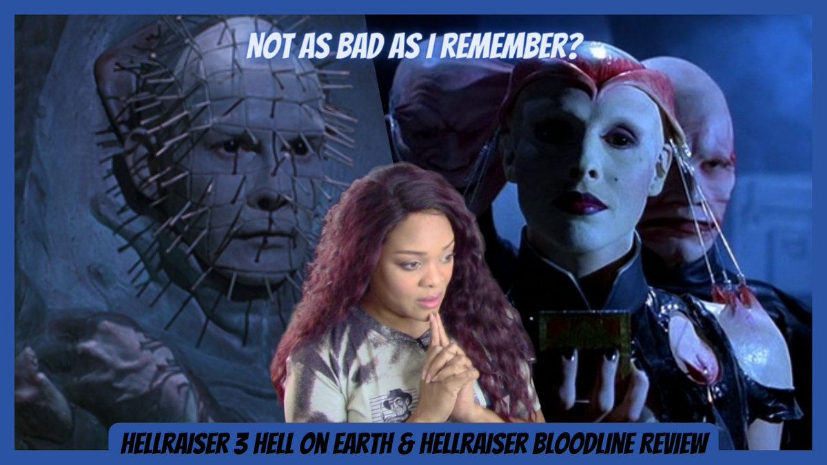 horrorfreq's tweet photo. Hellraiser lll: Hell on Earth (1992) Hellraiser: Bloodline (1996) Review Premieres Now! 
https://t.co/pKCuDrE88P

#hellraiser #hellraiser3 #hellraiser4 #hellraiserbloodline https://t.co/7fPUsHjSg6