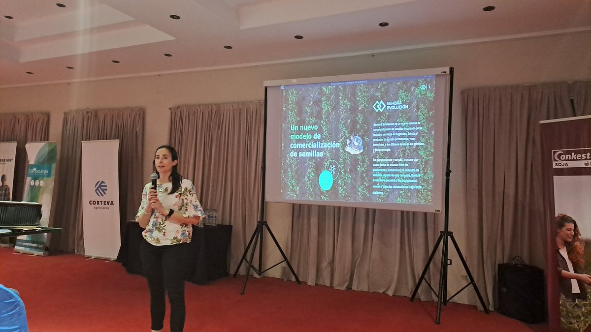 Sembra Evolución!!! Un nuevo modelo de comercialización de semillas Conkesta E3!!! <a href="/BrevantSemillas/">Brevant Semillas</a> <a href="/CortevaARG/">Corteva Argentina</a> <a href="/AleinesWeiss/">AleWeiss</a> <a href="/pora_martina/">Emilio Antonio Martina</a>