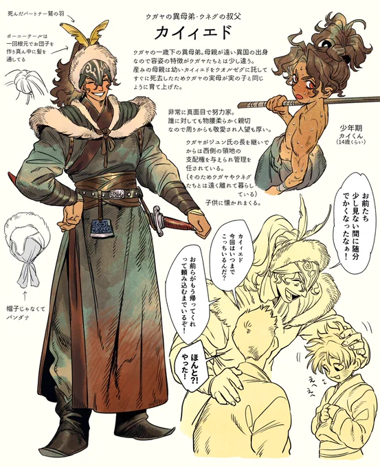 ネグさんの叔父さん
 #乾坤の鷲 
