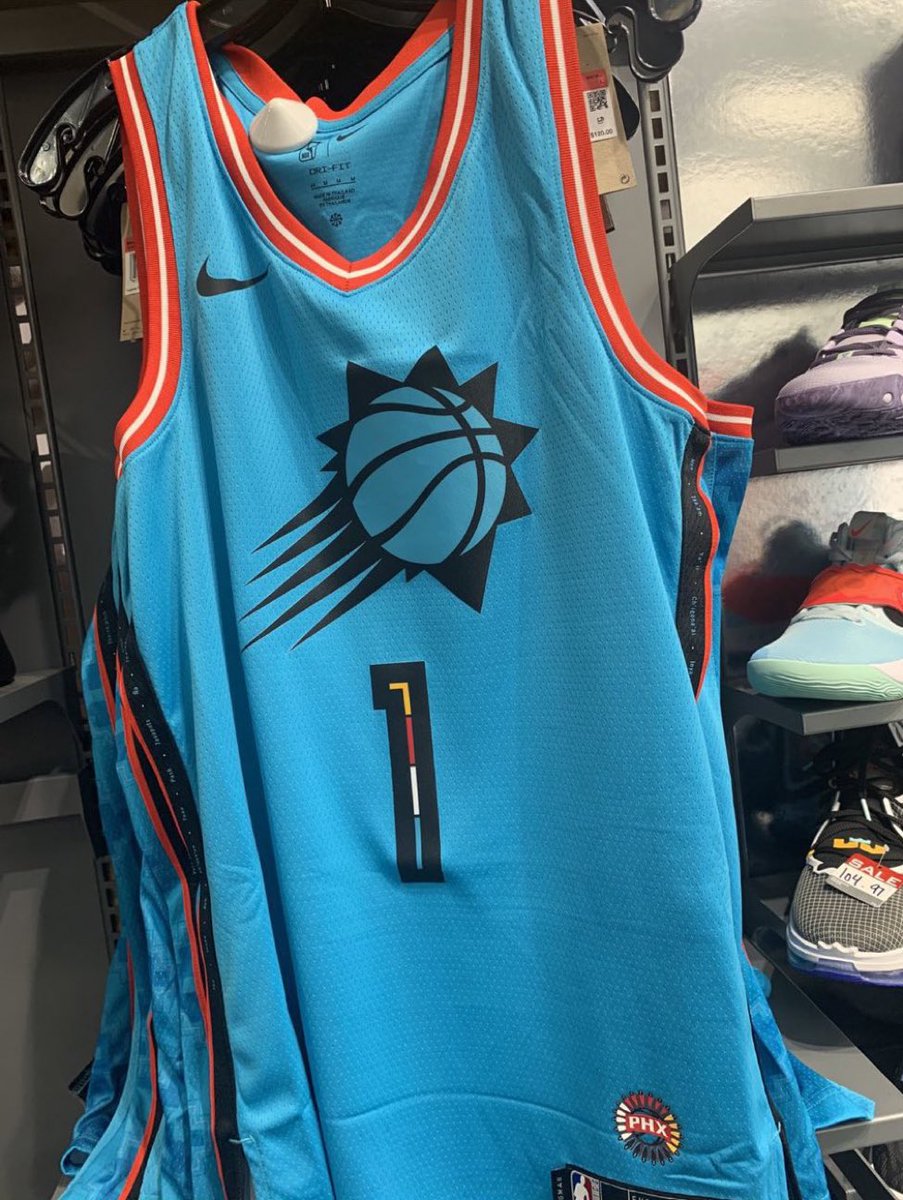TheHoopCentral's tweet photo. Potential Suns city edition jersey, via @NoahSuns https://t.co/MwXkoiYAR5
