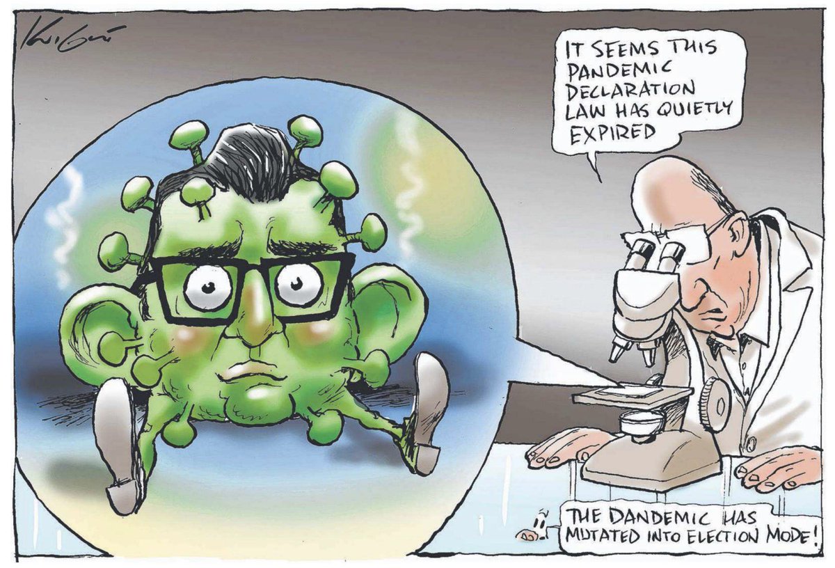 Gato188's tweet photo. The #Dandemic bug which has laid waste to Danistanian #Sicktoria has mutated into election mode.
(#MarkKnight editorial cartoon, #HeraldSun Friday 14/10/22)
#DictatorDan #Afdanistan #DanMadeDisasters #Andrewsabad #KimJongDan #LaborsMess #ThisIsLabor https://t.co/66eUn24qlH