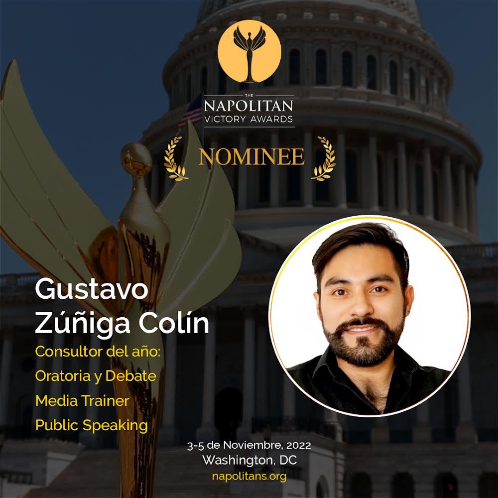 IngenioESC's tweet photo. #Napolitans | @GustavoZunigaC, ha sido nominado por The Washington Academy of Political Arts and Sciences @theWAPAS por segundo año consecutivo en la categoría Consultor del año: Oratoria y debate / Media Trainer / Public Speaking.

#IngenioEstratégico 
#TheWapas https://t.co/18NUgnYve2
