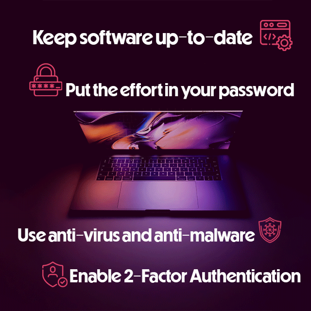 Techhallorg's tweet photo. On online times is better to be prepared for any threat☠️

So here are some useful tips to make your Cyber life a little bit safer 🔒

#CyberSecurity #Cyberlife #Cyber #Security #CyberThreats #TechTips #Tips #Tricks #TechHall https://t.co/8PD0arebLt