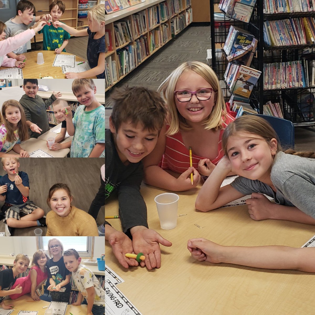 Working together to save Fred. Great collaboration and teamwork from all the grade 3s! <a href="/EJSMSchool/">Ecole J S McCormick</a>