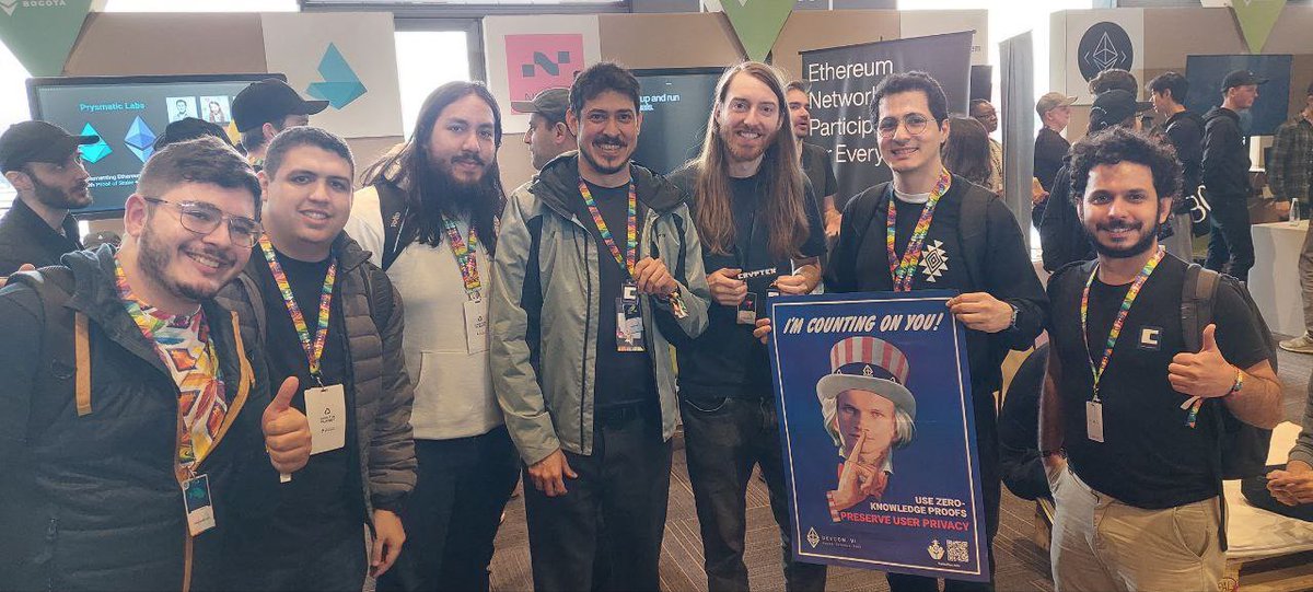 CryptexFinance's tweet photo. Cryptex Team 🤝 @EFDevcon https://t.co/csLFVpBGwY