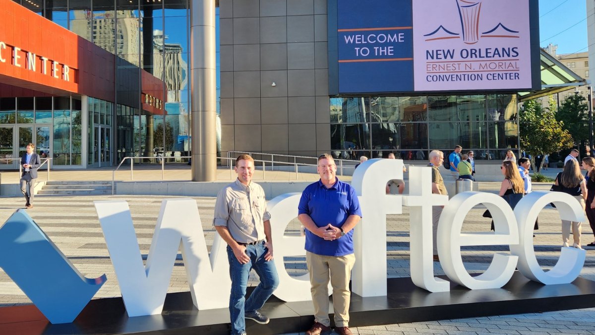 phoslockglobal's tweet photo. A wonderful time attending the @WEFTEC conference in #NewOrleans . Not only was it a great opportunity to connect with water professionals globally, but we presented our new #Phosflow product which addresses flowable #water remediation issues. 💦#waterquality #weftec2022 https://t.co/aUKzfL2PMN