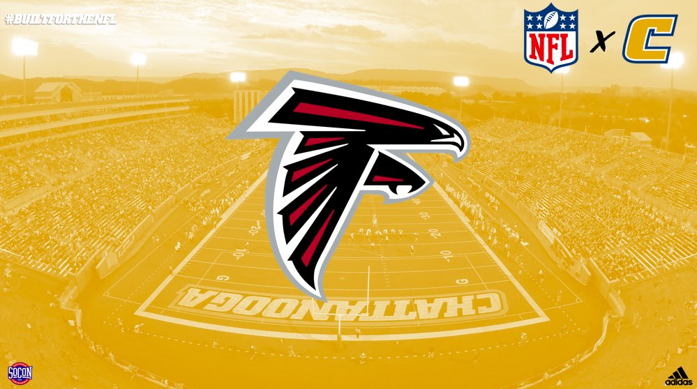 GoMocsFB's tweet photo. Always great to have the @NFL in Chattanooga. Thanks to the @AtlantaFalcons and @Saints for stopping by today❕
#RepTheC | #BuiltForTheNFL https://t.co/o7lh8qEN0w