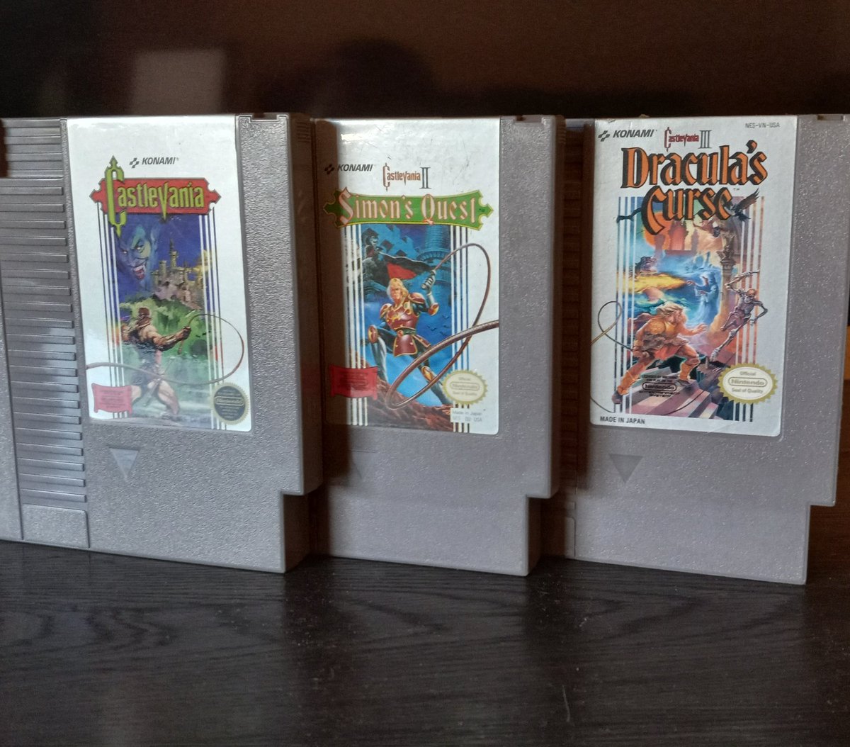 GameStashApp's tweet photo. Which NES Castlevania is the best? https://t.co/j6HQ8aZ108