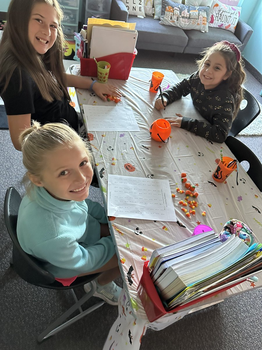 Today we compared fractions using candy corn! 🧡💛🤍 Math is so much fun, and sometimes super yummy! 😋 <a href="/mambrinosteam/">STEAM Academy at Mambrino</a> <a href="/granburyisd/">Granbury ISD</a> #plantgrowbloom #10houses1family