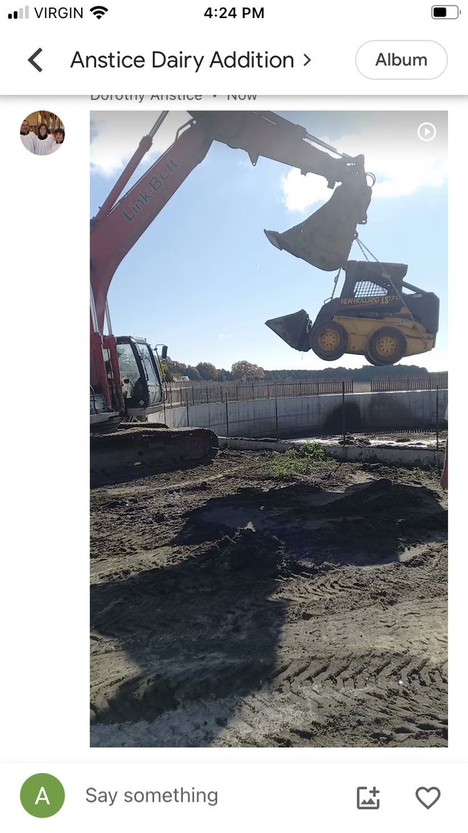 I’d been dreading this sand manure clean-out job. I’m pleased to say it wasn’t bad after all.

Hardest part was lining up help to run spreaders etc.
#ontag