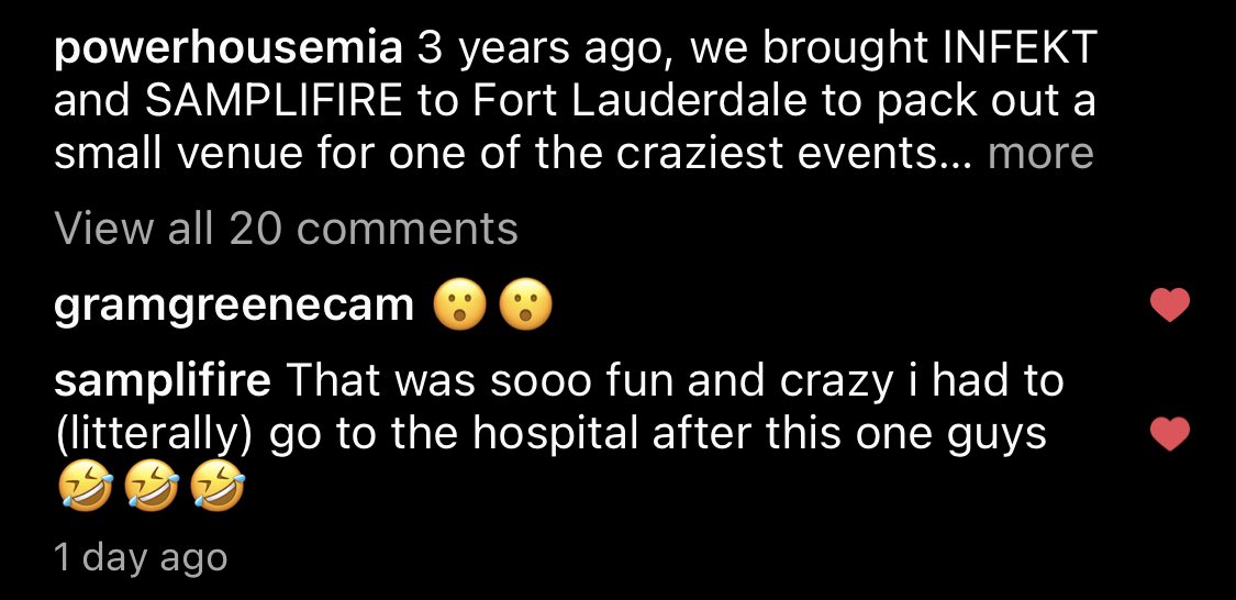 PowerHouseMia's tweet image. Last time we brought Infekt and Samplifire to Fort Lauderdale, we went so hard, Samplifire ended up in the ER 🤣🤣