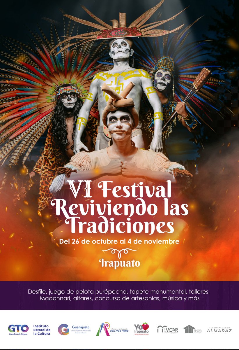 Gobierno de Irapuato (@irapuatogob) on Twitter photo 2022-10-13 23:22:51 ⚫ Los espíritus de nuestros antepasados anuncian su regreso del inframundo. ¡Muy pronto! #ReviviendoTradiciones ⚫ Los espíritus de nuestros antepasados anuncian su regreso del inframundo. ¡Muy pronto! #ReviviendoTradiciones