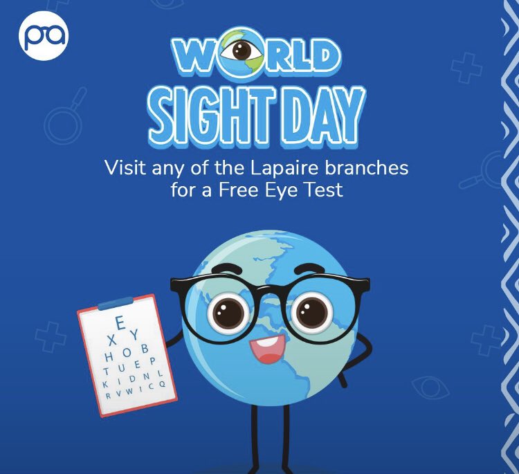 Do you love your eyes?👀
We know we do!☺️

And that’s why we always strive to offer you the best eyecare solutions in Africa 😉
Are you around the CBD or Thika Road? Pass by any of these shops and get your eyes tested absolutely FREE!
Clear Sight,For Everyone. 
#WorldSightDay2022