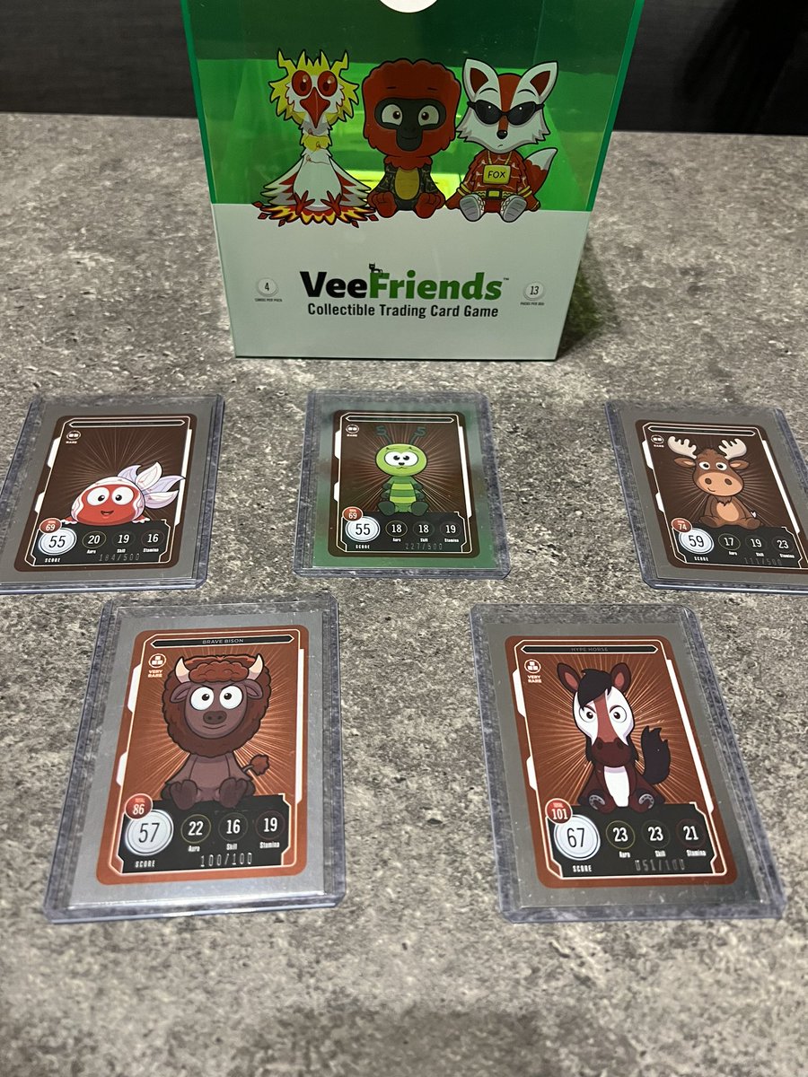 manuwagner_eth's tweet photo. Good first box openings ๐๐ #veefriendstradingcardgame
#begratefull like @garyvee tought us https://t.co/2O9wU6AZBE