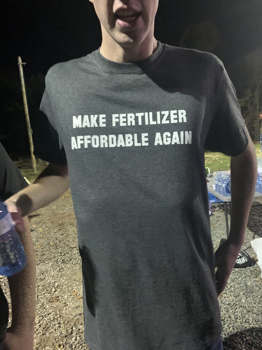 Clear message from this <a href="/dalagriculture/">Dal Ag Campus</a> farmer’s olympics team member tonight! 😂