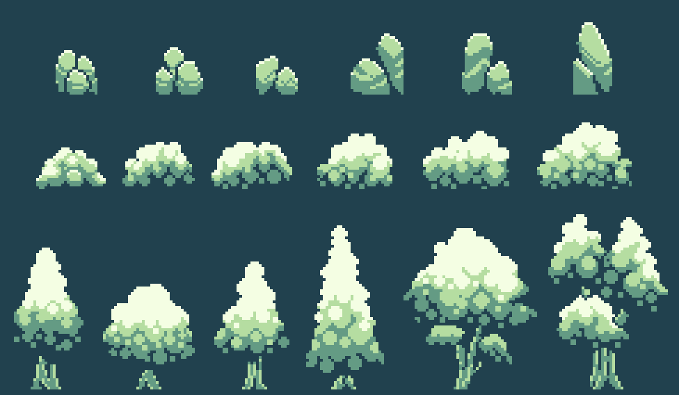 Paradox1821's tweet photo. Gameboy style assets
#pixelart #pixelartist #pixelartwork #gameart #retrogame #retroart #retrostyle #gameboy #gameboystyle #art #artist #artwork #digitalart #dailyart #arte #artista #artedigital #bitart #aseprite https://t.co/WRjRh27SIU