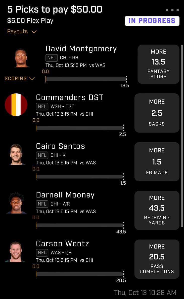 TUFF_Fantasy's tweet photo. @SportsGuyDavid plays for TNF! 

Wanna get in on sports gambling? Check the link 👉🏽 And Use my personal link to get a 100% deposit match up to $100. https://t.co/eH9DyYUVyQ

Tail or bail? 

#DonationStation #SportsGambling #PrizePicks https://t.co/4sZTYEplRT